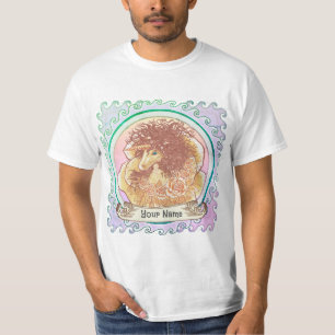 Camiseta Dama Unicornio Amarillo 