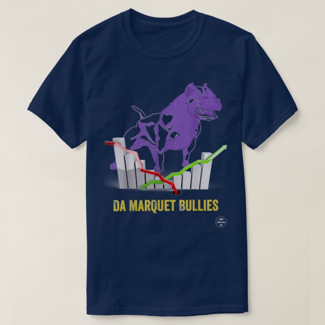 Camiseta DaMarquetBulliesStockMarketDesign (Diseño del anverso)