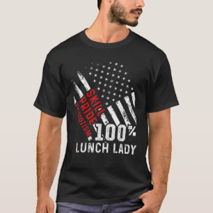 Camiseta Damas Asistentes de Alimentación Escolar Señora de