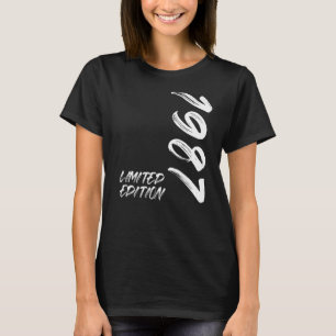 Camiseta Damas de 35 Años Hombres 35 Años 1987 7