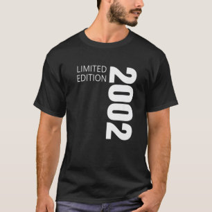 Camiseta Damas De Cumpleaños 20 Años 2002 Regalo Gracioso