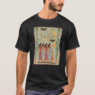Camiseta Damas de Egipto Rey Tut Reina Cleopatra Nefertiti