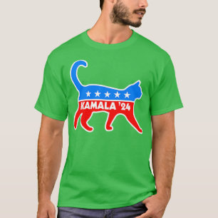 Camiseta Damas De Gato Para Kamala 2024