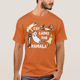 Camiseta Damas de gato para Kamala 7