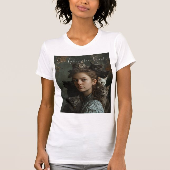 Camiseta Damas de gato para Kamala II (Anverso)