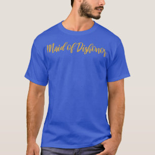 Camiseta Damas de Honor Divertido Equipo de Novia Dama de D