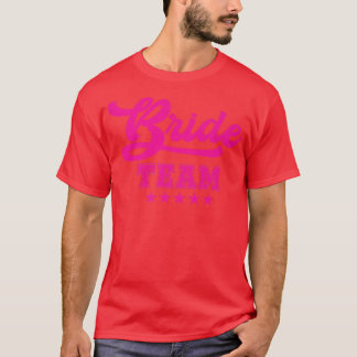 Camiseta Damas de honor para despedida de soltera EQUIPO D