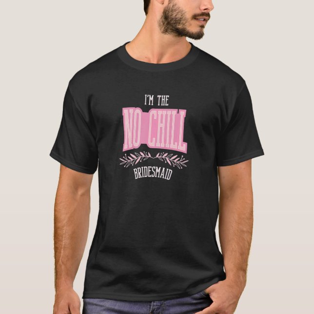 Camiseta Damas de honor sin complejos de soltera a juego (Anverso)