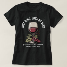 Camiseta Damas de Honor vino personalizado Napa despedida d
