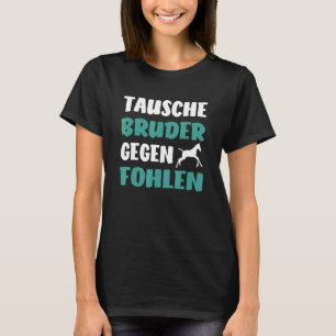 Camiseta Damas de Horse Sayings Chicas de Horse Motif