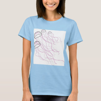 Camiseta Damas de Jellyfish Burnout T-Shirt