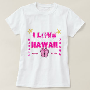 Camiseta Damas de la Colección Hawaii Aloha