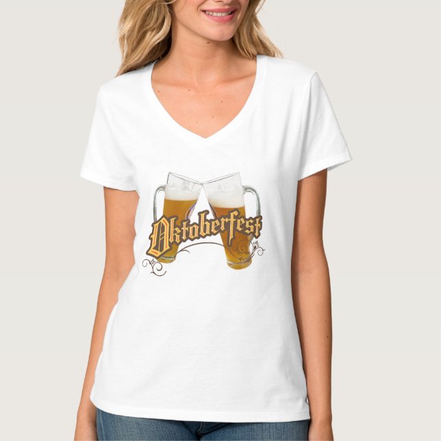 Camiseta Damas de Oktoberfest (Anverso)