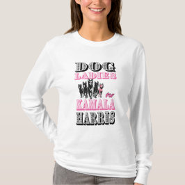 Camiseta Damas de perro para Kamala Harris