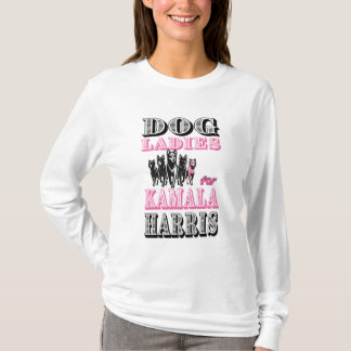 Camiseta Damas de perro para Kamala Harris