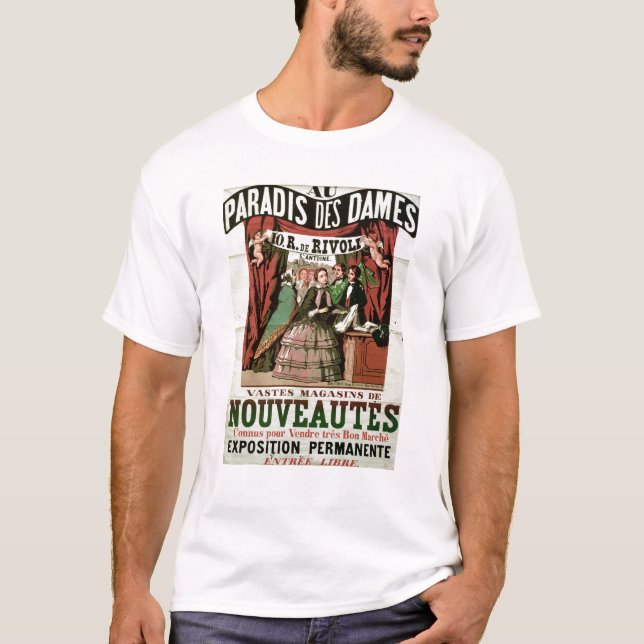 Camiseta Damas del DES de Paradis del Au de la publicidad (Anverso)
