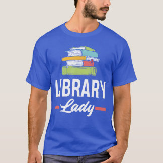 Camiseta Damas Divertida Señora Biblioteca Bibliotecaria As