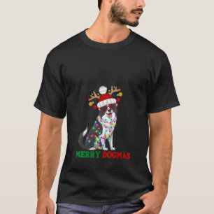 Camiseta Damas Divertidas Dogmas Divertidos Perro Border Co