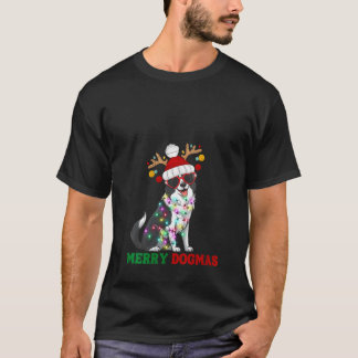 Camiseta Damas Divertidas Dogmas Divertidos Perro Border Co