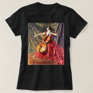 Camiseta Damas El Arte De Cello T-Shirt