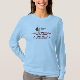 Camiseta Damas GoldHeart 20º aniversario de larga duración