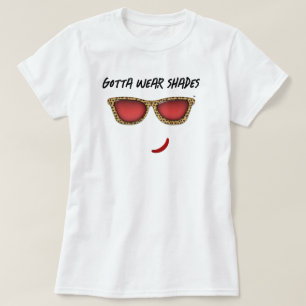 Camiseta Damas "GOTTA LLEVA SOMBRAS" Cougar Tee