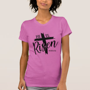 Camiseta Damas Tee Él Ha Resucitado