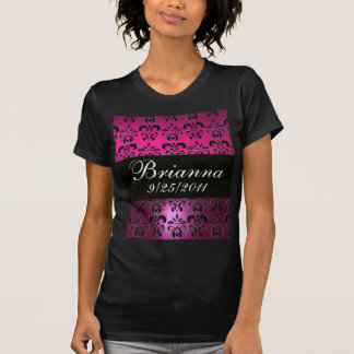 CAMISETA DAMASCA NEGRA DE PURPLE PURPLE