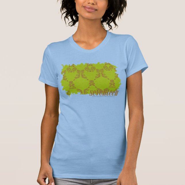 Camiseta Damasco 2 amarillo-naranja (Anverso)