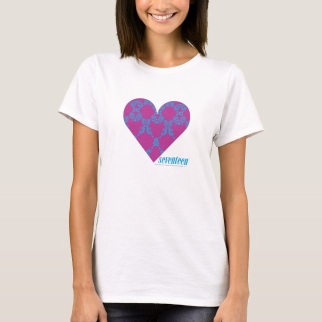 Camiseta Damasco 4 Aguamarina-Púrpuras (Anverso)