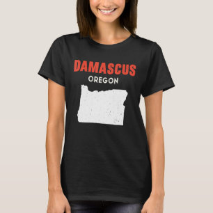 Camiseta Damascus Oregon Estados Unidos América Viaje Orego