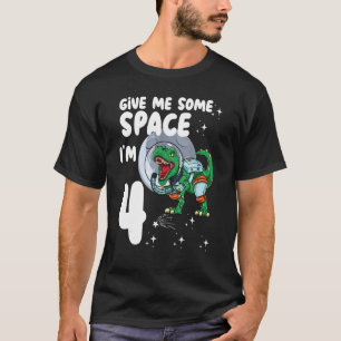Camiseta Dame algo de espacio Im 4 dinosaurio astronauta 4B