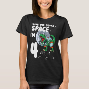 Camiseta Dame algo de espacio Im 4 dinosaurio astronauta 4B