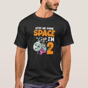 Camiseta Dame algo de espacio que tengo 2 astronautas felic