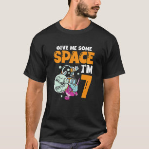 Camiseta Dame algo de espacio que tengo 7 astronautas felic