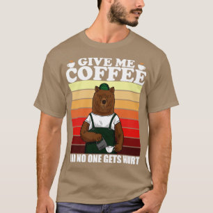 Camiseta Dame café y nadie sale herido