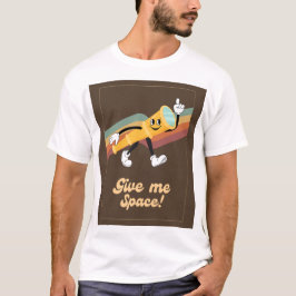 Camiseta Dame espacio, divertida cosecha retro, telescopio 