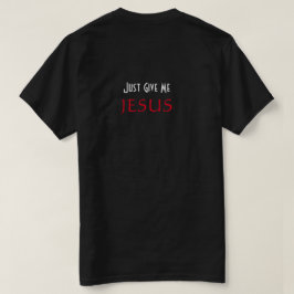 Camiseta Dame JESUS Christian Black