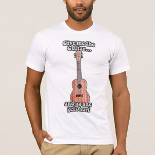 Camiseta Dame la guitarra y nadie se lastima.