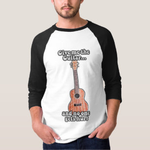 Camiseta Dame la guitarra y nadie se lastima.