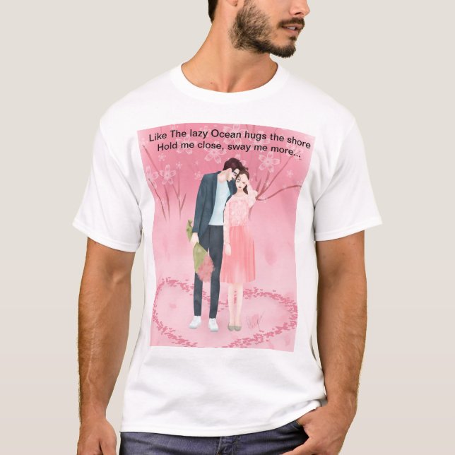Camiseta Dame más. (Anverso)