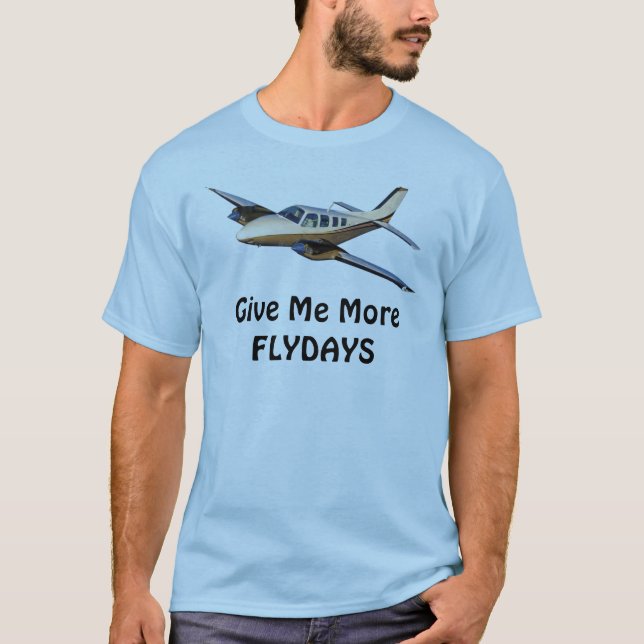 Camiseta Dame más Beechcraft FLYDAYS (Anverso)