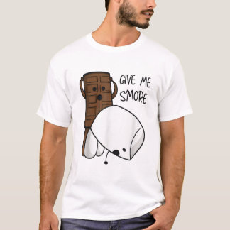 Camiseta Dame Más Chocolate Divertido de S'mores