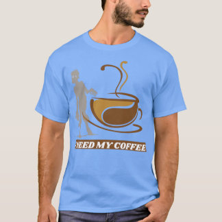 Camiseta Dame mi café Zombie