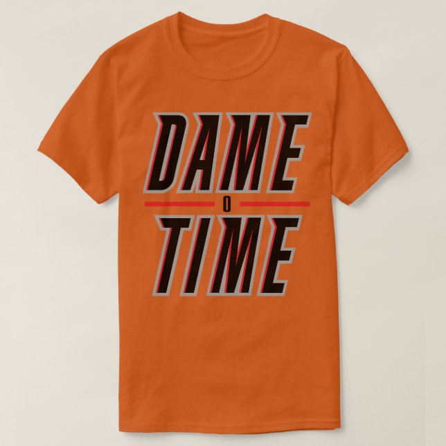 Camiseta Dame Time 2 White (Diseño del anverso)