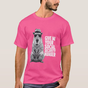 Camiseta Dame tu número de seguridad social