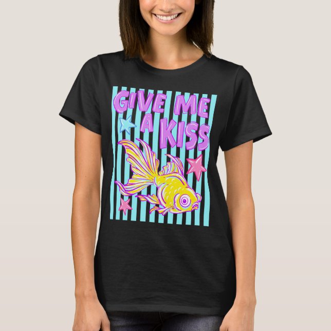Camiseta Dame Un Beso (Anverso)