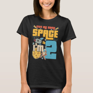 Camiseta Dame un poco de espacio para celebrar el cumpleaño