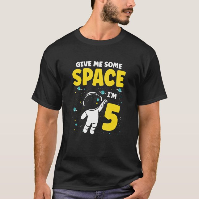 Camiseta Dame un poco de espacio, soy el futuro astronauta  (Anverso)