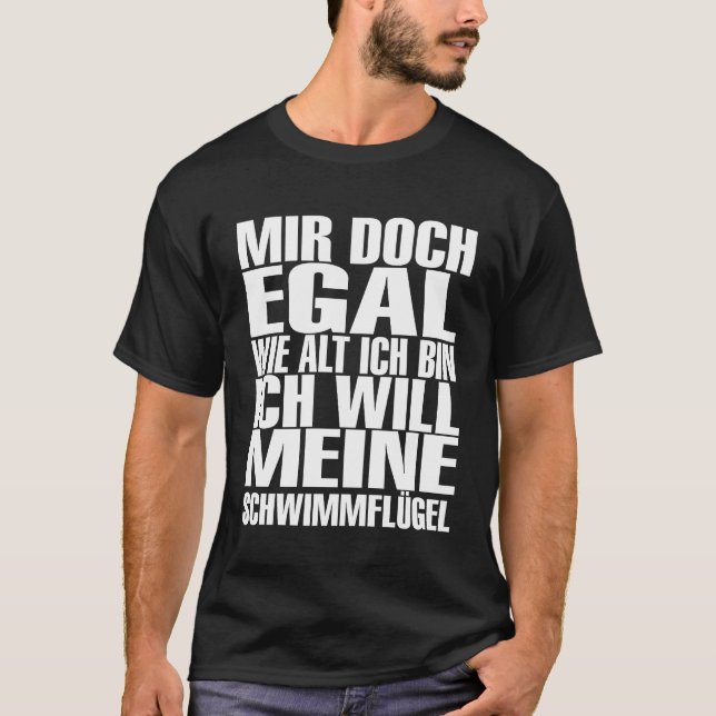 Camiseta Damen Lustiges - Mir doch egal wie alt ich bin  (Anverso)